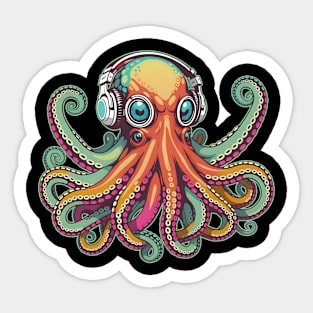 Octopus Jam Sticker